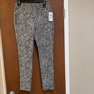 Michael Kors Black and White Patterned Fabric